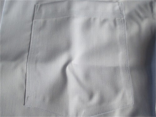 イトーヨーカドー　ワイシャツ「超形態安定」の胸ポケットの写真
